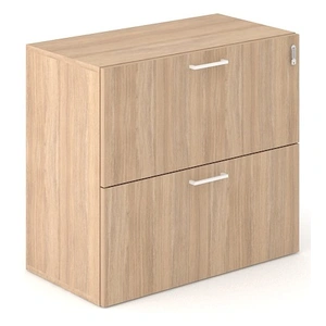 NARBUTAS Choice File Cabinet w/2 Drawers for Letter Files