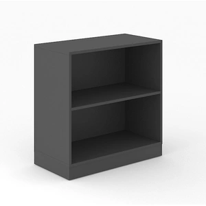 NARBUTAS Choice 2H Office Bookcase w/Fixed Shelf
