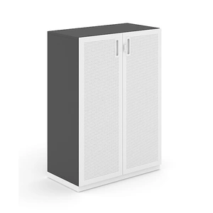 NARBUTAS Choice 3H Cabinet w/2 Shelves & Lock & Acoustic Doors