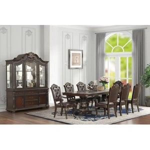 Lifestyle Furniture SM 401D Wood Extendable Rectangular Dining Room Set