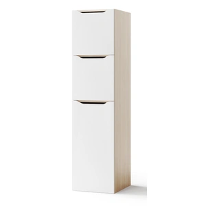 NARBUTAS Choice Office Single Row Locker w/2 Small & 1 Big Lockable Doors, Mail Slots, Electronic Hidden RFID Lock