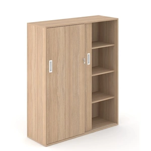 NARBUTAS Choice 4H Office Cabinet w/Sliding Doors, Width 47.2-inch