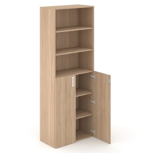 NARBUTAS Choice 6H Office Cabinet w/Lock & 5 Shelves & 2 Doors