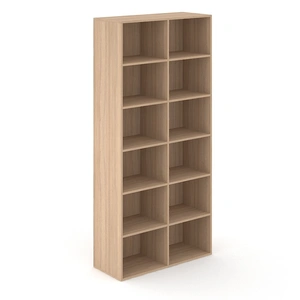 NARBUTAS Choice 6H Bookcase w/10 Fixed Shelves