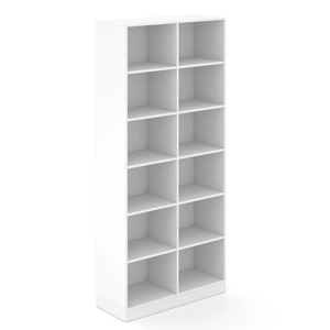 NARBUTAS Choice 6H Bookcase w/10 Fixed Shelves