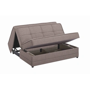 Casamode Studio Chenille Fabric Storage Convertible Sleeper Loveseat