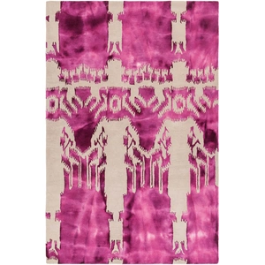 Chandra Cailin Wool Rectangular Hand-tufted Rug