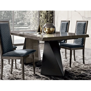 Camelgroup, Italy Elite Tent Rectangular Extendable Dining Table, Silver Brich