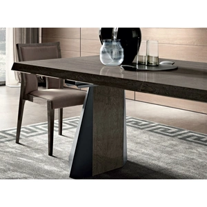 Camelgroup, Italy Elite Tent Rectangular Extendable Dining Table, Silver Brich