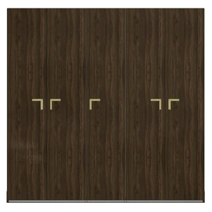Camelgroup, Italy Smart Wood Wardrobe w/5 Doors, Patrizio Walnut
