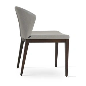 SohoConcept Furniture Capri Dining Chair w/Wood Base