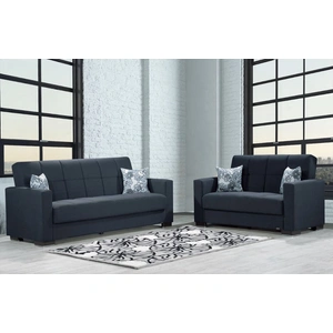 Casamode Armada Fabric/PU Living Room Set