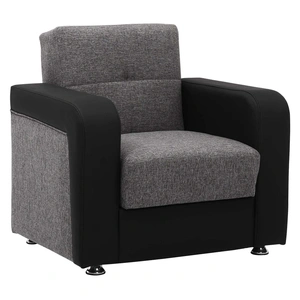 Casamode Harmony Fabric/PU Convertible Sleeper Chair