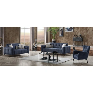 Casamode Modena Polyester Convertible Living Room Set