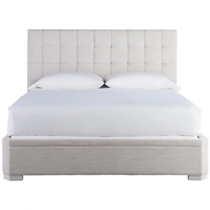Universal Furniture Uptown Fabric Panel Bed, Alabaster