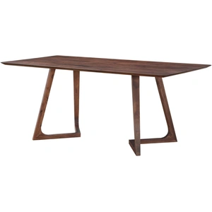 MOE'S Godenza Rectangular Dining Table, Walnut