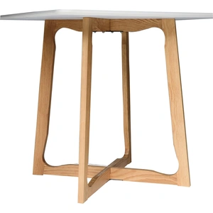 LeisureMod Cedar Square Wood Dining Table