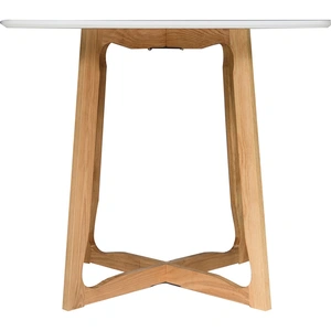 LeisureMod Cedar Square Wood Dining Table