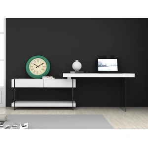 J&M Furniture Cloud Modern Office Desk w/Storage Drawers