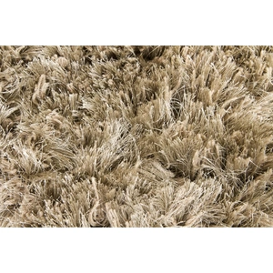 Chandra Celecot Polyester/Wool Round Handmade Rug, 7'9-inch, Taupe