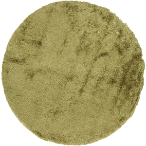 Chandra Celecot Polyester/Wool Round Handmade Rug, 7'9-inch, Green