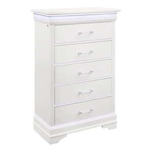 Global Furniture USA Charlie Chest  w/LED Light