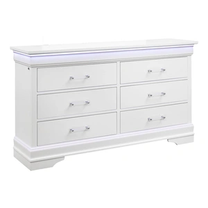 Global Furniture USA Charlie Dresser w/LED Light