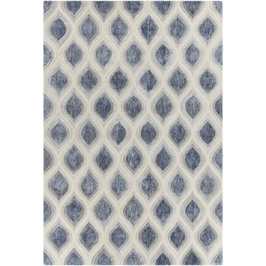 Chandra Clara Wool/Art Silk Rectangular Handmade Rug