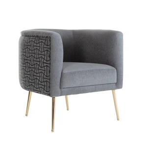 Bellona USA Cloak Fabric Accent Armchair