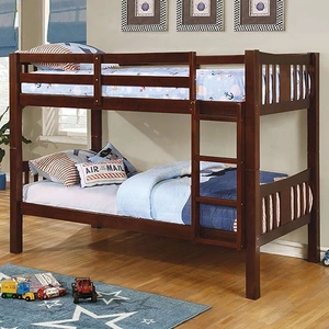Furniture of America Cameron Wood Bunk Bed, Twin/Twin Size