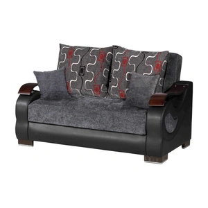 Casamode Metroplex Fabric/PU Convertible Living Room Set