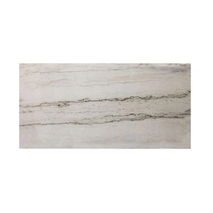 Furniture of America Brule Genuine Marble/Wood Counter Height Table, White/Antique Black