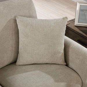 Furniture of America Lauritz Fabric Loveseat, Light Gray
