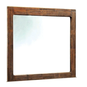 Furniture of America Hankinson Wood Mirror, Rustic Natural Tone