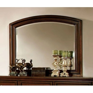Furniture of America Northville Wood Mirror, Dark Cherry