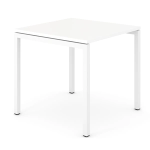 NARBUTAS Nova U Square Small Meeting Table w/Metal Frame