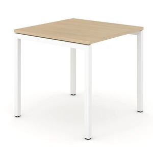 NARBUTAS Nova U Square Small Meeting Table w/Metal Frame