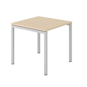 NARBUTAS Nova U Square Small Meeting Table w/Metal Frame