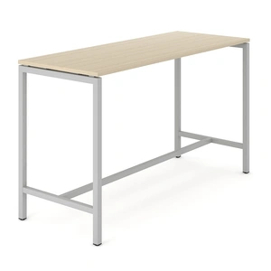 NARBUTAS Nova 70.8-inch Office High Table w/Metal Frame