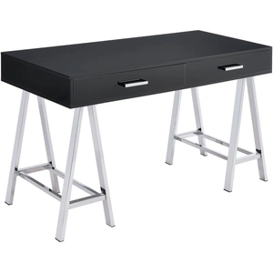 ACME Coleen Wood Veneer/Metal Desk, Composition 3