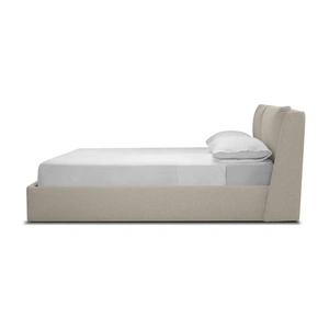 Mobital Continental Storage Bed, Stone Wheat Tweed