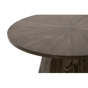 Essentials For Living Coulter MDF Round End Table, Burnished Brown