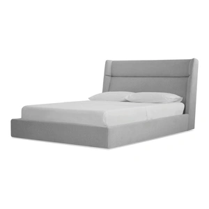 Mobital Cove Storage Bed, Heather Grey Chenille