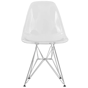 LeisureMod Cresco Plastic Side Chair