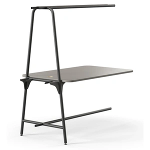 NARBUTAS Round High Multipurpose Table w/Cut-Out for Power Socket