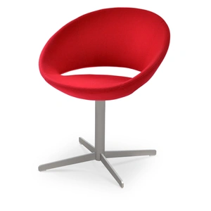 SohoConcept Furniture Crescent 4 Star Swivel Dining Chair