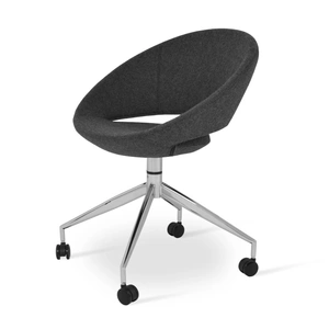 SohoConcept Furniture Crescent Spider Swivel Dining Chair