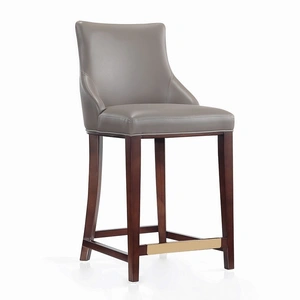 Manhattan Comfort Shubert Leatherette Counter Stool