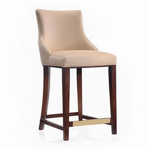 Manhattan Comfort Shubert Leatherette Counter Stool