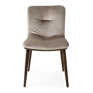 Calligaris Annie Fabric/Wood Dining Chair (Set of 2)